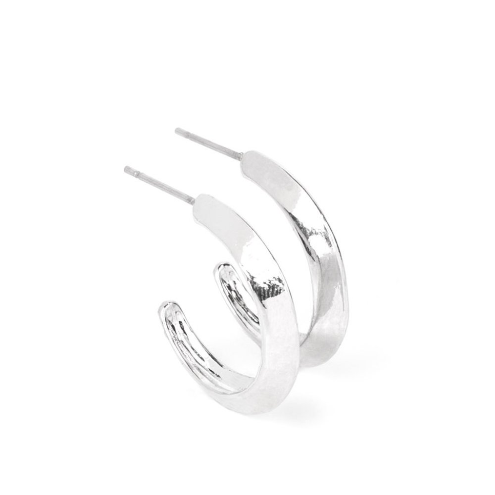 Paparazzi BEVEL Up - Silver